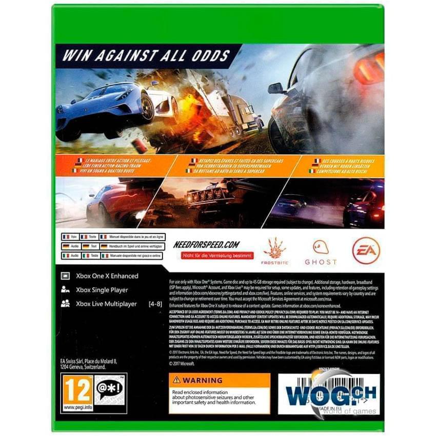 Need For Speed Payback XBox One